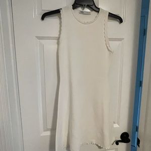 Zara white dress